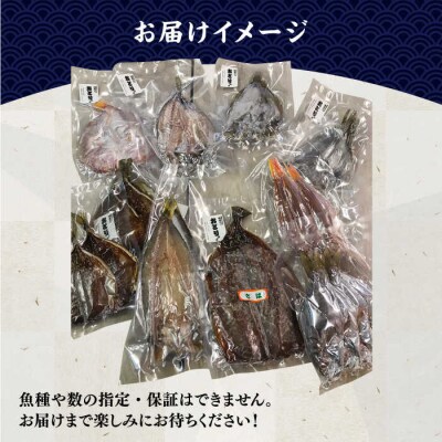 【全3回定期便】塩にもこだわり 玄海の海 旬の干物 大満足セット(5～6人向け)[ALD008]