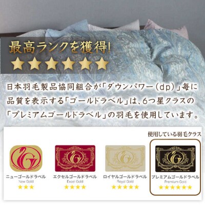 【年内発送】【羽毛ふとん】ホワイトマザーグースダウン95%【シングル】[AYM010]