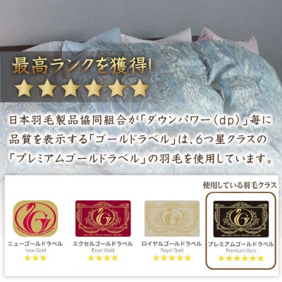 【年内発送】【羽毛ふとん】ホワイトマザーグースダウン95%【シングル】[AYM012]