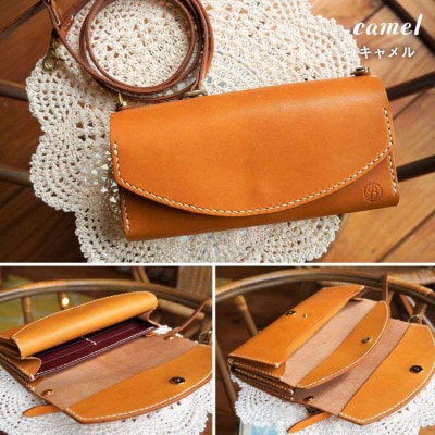 お財布機能付き mini ショルダー バッグ 財布《糸島》【BLESS】  [AAA004]