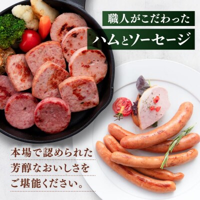 【全3回定期便】10種詰め合わせ(ハム/ソーセージ/ウインナー)糸島手造りハム [AAC022]