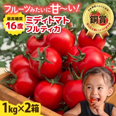 フルティカ 2kg (1kg×2箱) かわぞえ農園 [AAM006] 