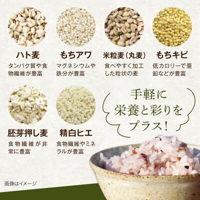 全5回定期便 (月1回) 雑穀米 健康 ごはんのお米セット 二丈赤米産直センター[ABB020]