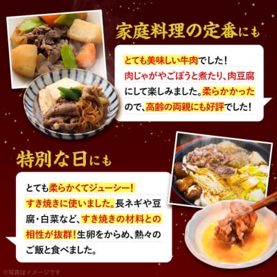 【全6回定期便】博多和牛 切り落とし 2kg (500g×4P) 【幸栄物産】[ABH030]