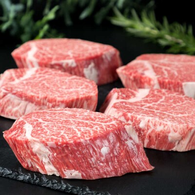 【全3回定期便】【極厚 シャトーブリアン 】180g×5枚 A4ランク 博多和牛[ACA163]