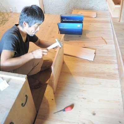 古民家 改修体験  DIY リノベ で子どもたちの学び舎を自然 海山川[ABC001]