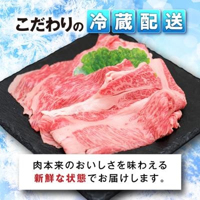 JA糸島 糸島 黒毛和牛 肩ローススライス 500g/JA糸島産直市場 伊都菜彩[AED005]