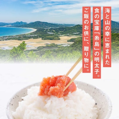 【全6回定期便】酒と醤油の辛子明太子「可也山」540g(270g×2)やますえ[AKA087]