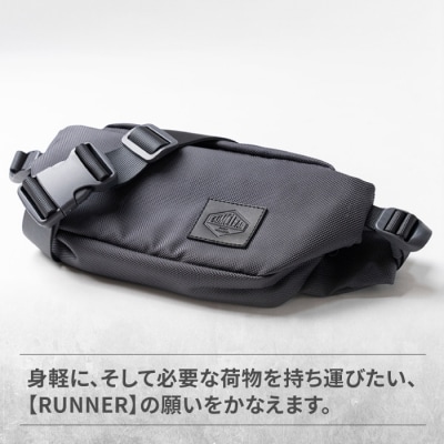 TSUNAGU BAG RUNNER+ウエストバッグ(TSB09)simclear [AKP001]