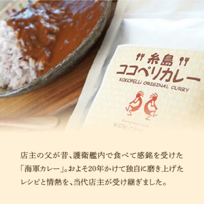 糸島牛の旨みが凝縮!!濃厚海軍カレー10袋《糸島》【ココペリ】レトルト 常備食[ALE001]