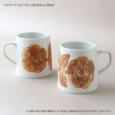 マグ/パン皿各2個セット【pebble ceramic design studio】[AMC001]