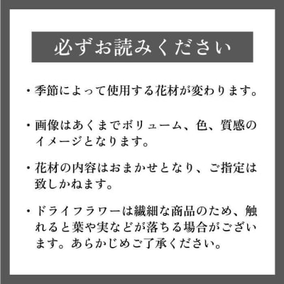 ドライフラワー リース 《糸島》【PLAISIR】花 装飾 緑 インテリア [ANC001]