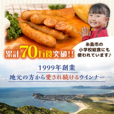 【全3回定期便】 生 ウインナー 30本 (5本×6種) 志摩スモークハウス [AOA023]