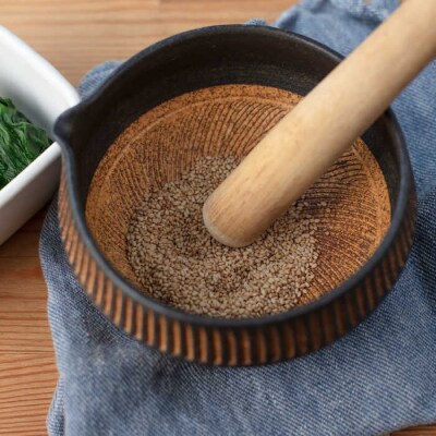 鉄釉 すり鉢(M) 糸島市/醇窯 器 丼 陶器 [AOE003]