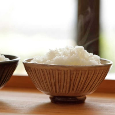 粉引 しのぎ飯碗 (夫婦茶碗) 糸島市/高麗窯 【いとしまごころ[AOZ008] お茶碗 食器