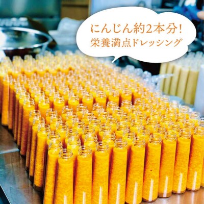 【全12回定期便】野菜を食べる生ドレッシング(人参×3本) 糸島市/糸島正キ[AQA031]