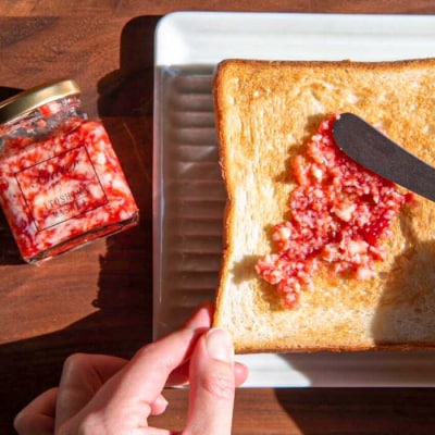 あまおうバター小 1個 糸島市/糸島正キ いちご ジャム クリーム [AQA057]