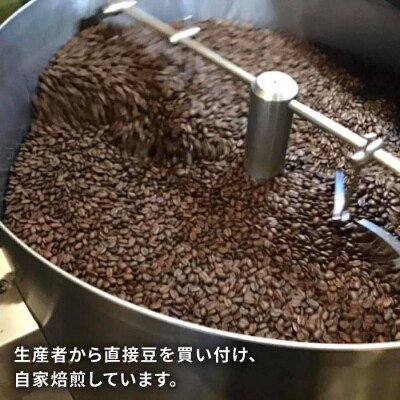 中煎りコーヒー豆250g×2袋(豆・粉選べます)パカマラ種ナチュラル[AQF004]