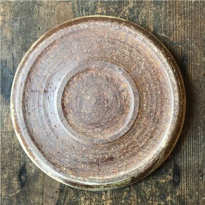 【申込後生産】20cm丸プレート5枚アイボリー うつわと手仕事の店研[ARD008]