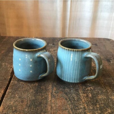 【青磁シリーズ】マグカップペアセット 糸島市/うつわと手仕事の店研[ARD017]