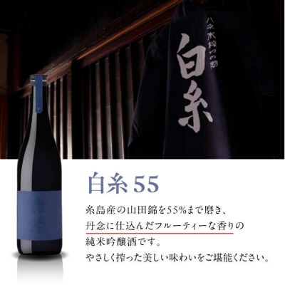 【年内発送】蔵屋・白糸酒造コラボ 蔵屋SPECIAL白糸55 純米吟醸720ml×2[AUA032]