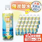 【全12回定期便】強炭酸水レモン500ml×24本 スターナイン 炭酸水[ARM014]