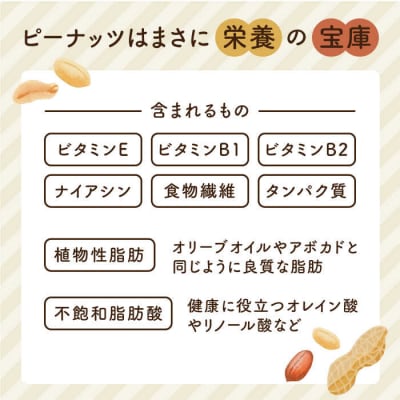 【全6回定期便】贅沢ピーナッツバター落花生100%使用した薄皮付き 90g×1本[ASJ012]