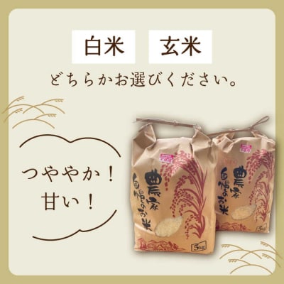 【白米・玄米から選択】夢つくし10kg(5kg×2袋) 糸島パッションフルーツ工房[AVK002]