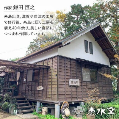 灰釉小どんぶり(小)(ペア)【恵水窯】[AXG003]