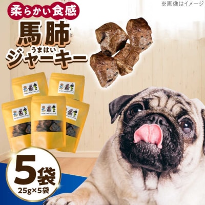 わんこのおやつ(犬)無添加手づくり馬肺ジャーキー5袋 mogmogfactory[AXO004]
