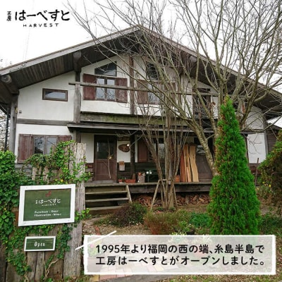 A ライン テーブル (A) 《糸島》 【工房はーべすと】[AYA018]