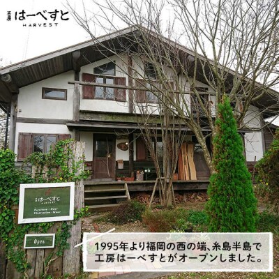 トライアングル テーブル 《糸島》 【工房はーべすと】[AYA020]