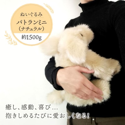 パトランミニ・ナチュラル糸島市/科学工房未来犬ペットぬいぐるみ[AYI007]いぬ動物