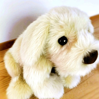 パトランミニ・ナチュラル糸島市/科学工房未来犬ペットぬいぐるみ[AYI007]いぬ動物