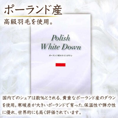 【年内発送】【糸島羽毛ふとん】肌布団ローズダウン93%【シングル】株式会社三樹[AYM002]
