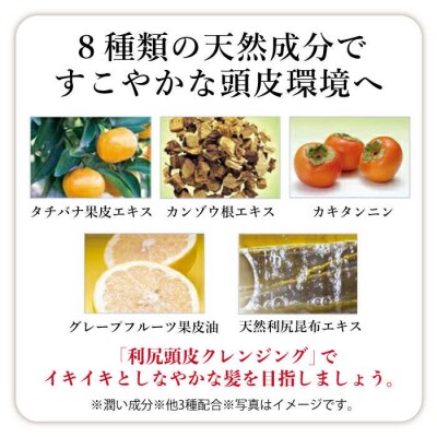 利尻頭皮クレンジング+[薬用]シャンプー+コンディショナー+エッセンス[AZA106]
