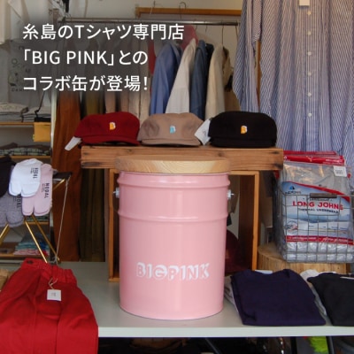【BIG PINK】CANSTOOL 1台 糸島市/スリークラウド [ASB011]