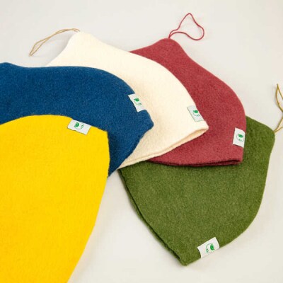 【カラー選べる】 ウール100% サウナハット 糸島市 POTA WOOL [AZO001]