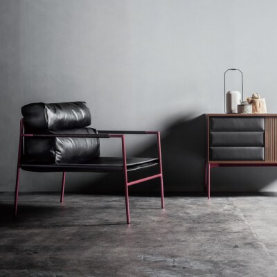 【Ritzwell】IBIZA FORTE　EASY CHAIRレザー [AYG016]