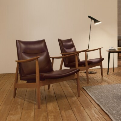 【Ritzwell】RIVAGE　EASY CHAIRレザー [AYG017]