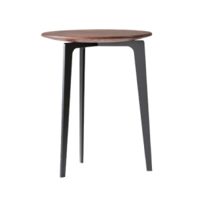 【Ritzwell】OS SIDE TABLE(φ400) ウォールナット [AYG027]