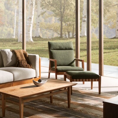 【Ritzwell】【ブラックチェリー】BLAVA OTTOMAN[AYG042]