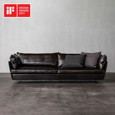 【Ritzwell】LIGHT FIELD SOFA -LEATHER-[AYG045]