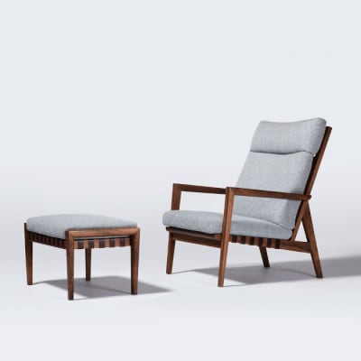 【Ritzwell】BLAVA SET/CHAIR+OTTOMAN [AYG056]