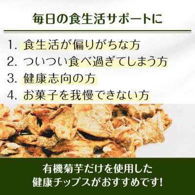 有機菊芋チップス 50g 糸島市/株式会社ピュール[AZA253]