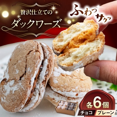 糸島カフェリリーのダックワーズ 12個入 糸島市 / 伊都安蔵里 [AOL001]