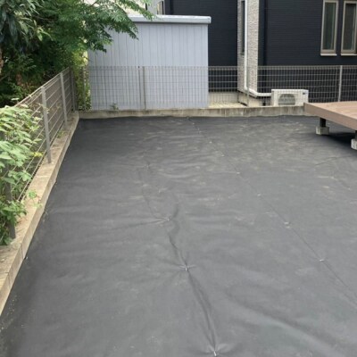 PET製 防草シート 黒 430JP 糸島市/NITTOSEKKO [ATQ003]