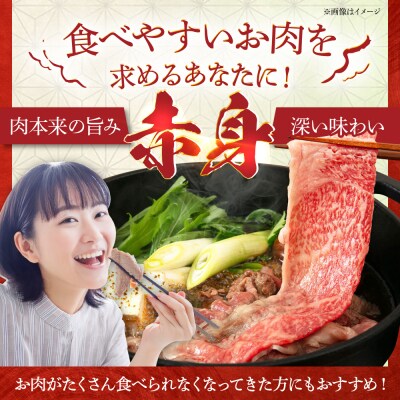 【全6回定期便】糸島和牛 赤身スライス 500g 糸島市/トラヤミートセンター[AJD014]