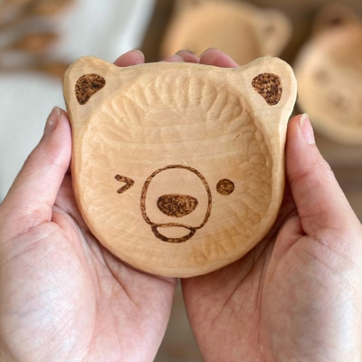 しろくまの豆皿 1枚 糸島市 / しろくも工房 【いとしまごころ】 [AEO007]