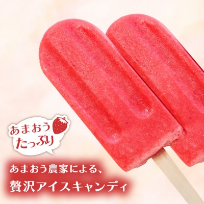 あまおう アイス キャンディー 10本 糸島市 / 磯本農園 TANNAL [ATB036]